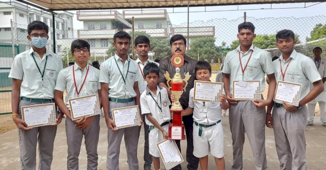 EXCELLED IN KREEDA BHARATI TOURNAMENT