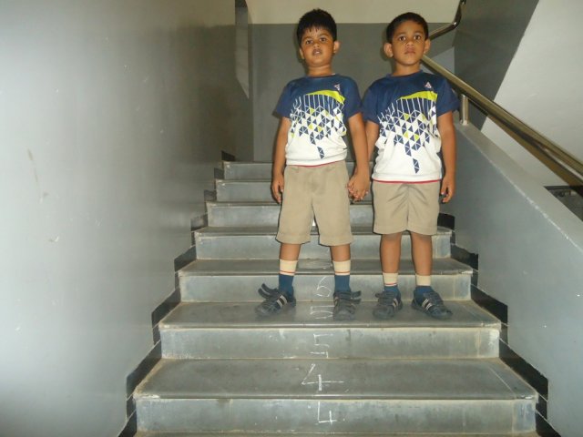 Backward counting acvity.