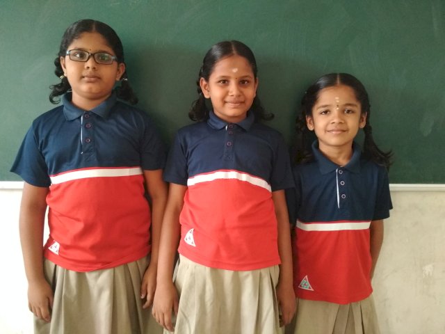 Intra class "Tamil Elocution Competition" winners (For the month of August)— First Place: Jeevananthana V *****Second Place: Jeevananthini V ***** Third Place: Asmithaa Shriee K L ****Congratulations !!