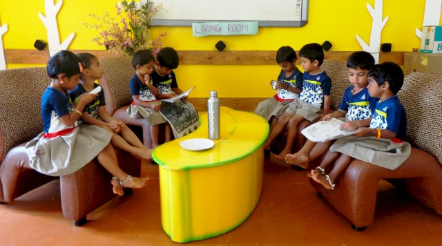 Theme Day - Types Of Rooms:    Children learned about types of rooms in the House.